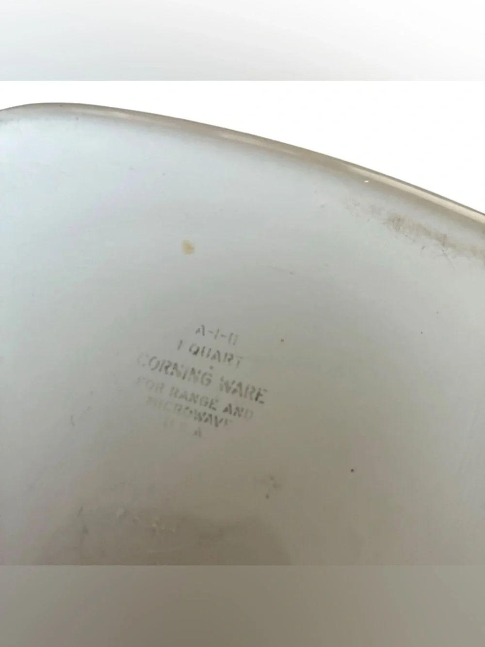 VTG Corning Ware L'Echalote 1Qt Casserole A-1-B